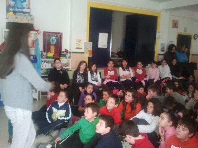 Charla en Colegio La Zeneta, Murcia